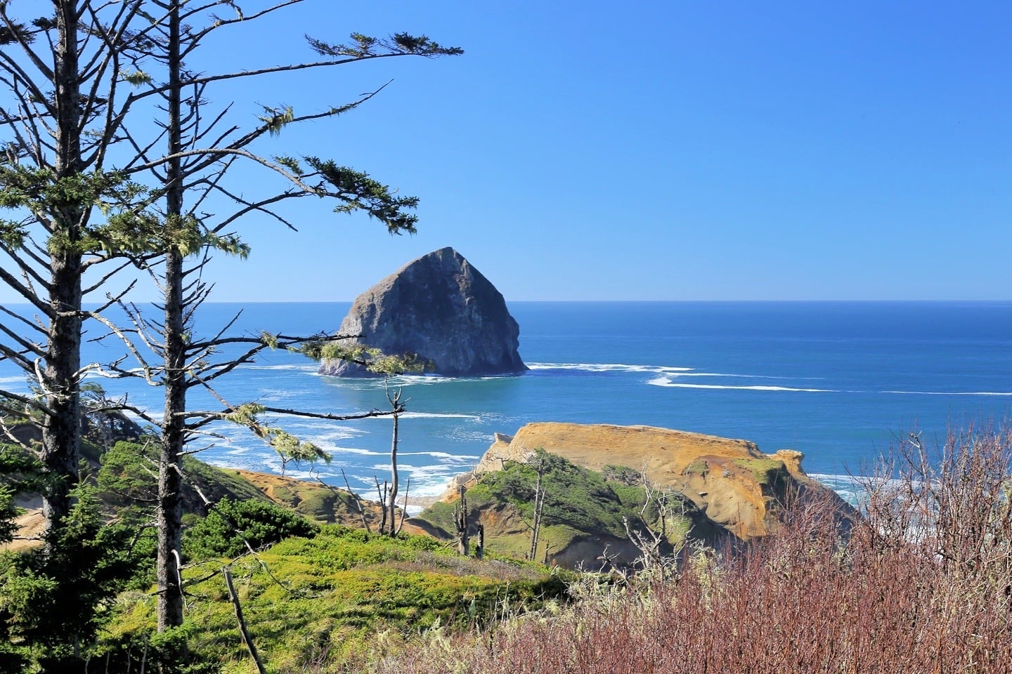 Haystack Rock Cape Kiwanda Oregon Coast