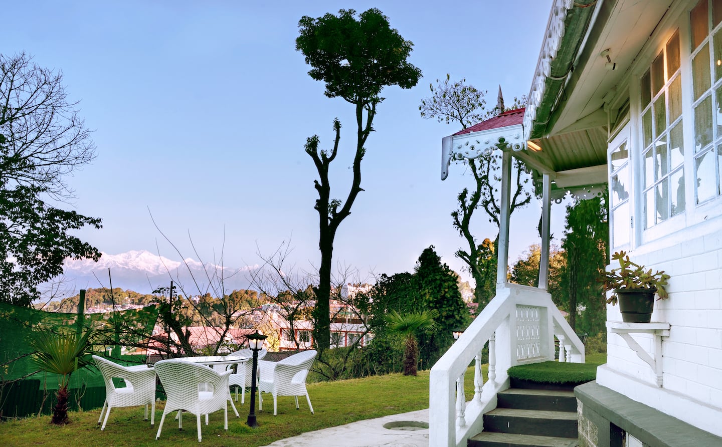 heritage hotel in Darjeeling with spa