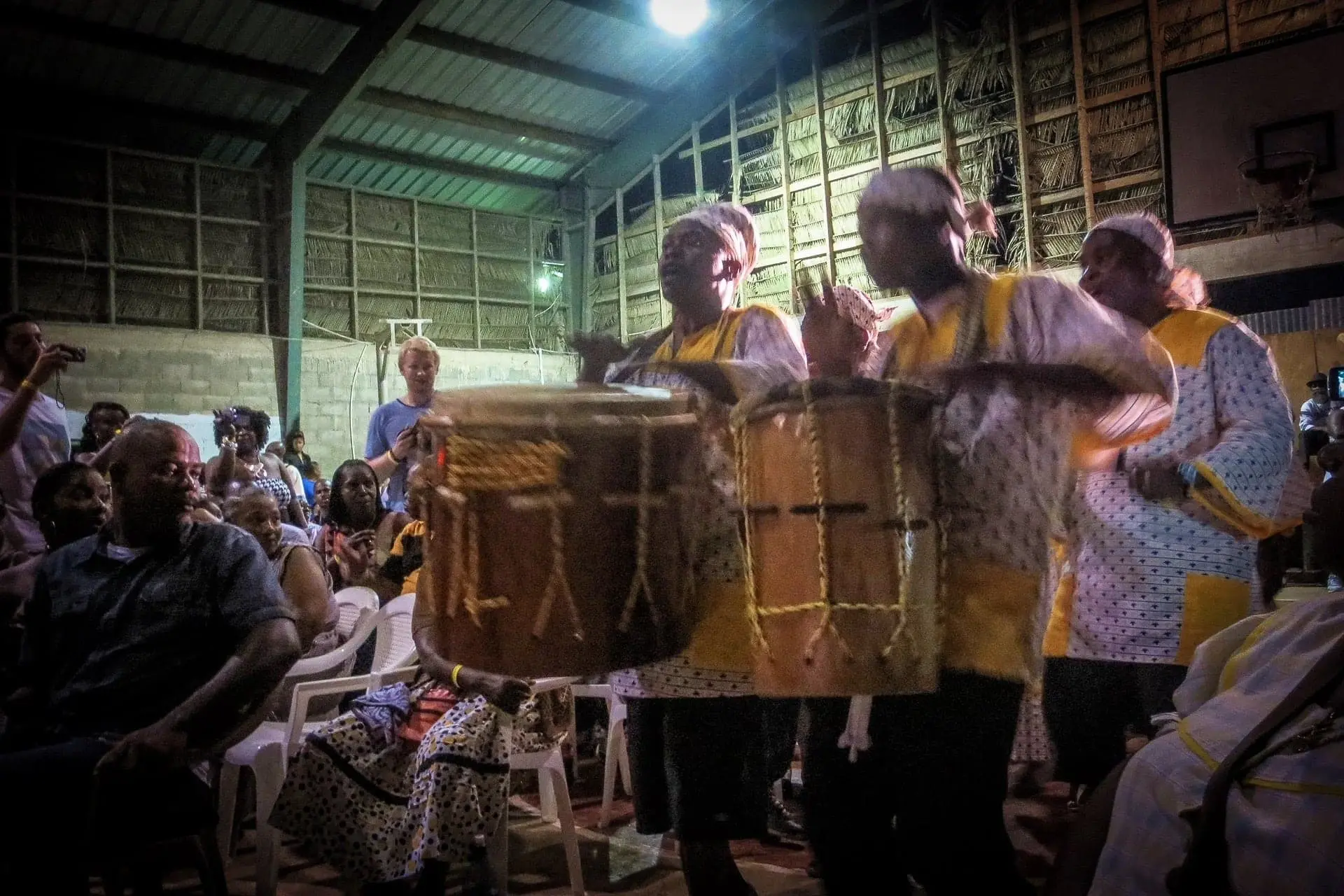 Battle of the Drums competition participants Punta Gorda Belize