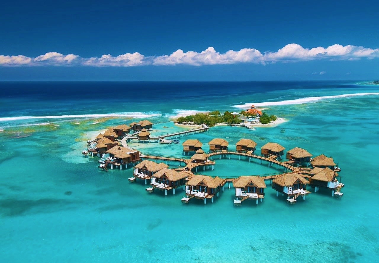 Caribbean Overwater Bungalows