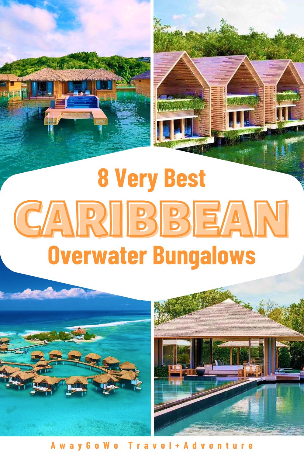 best Caribbean overwater bungalows