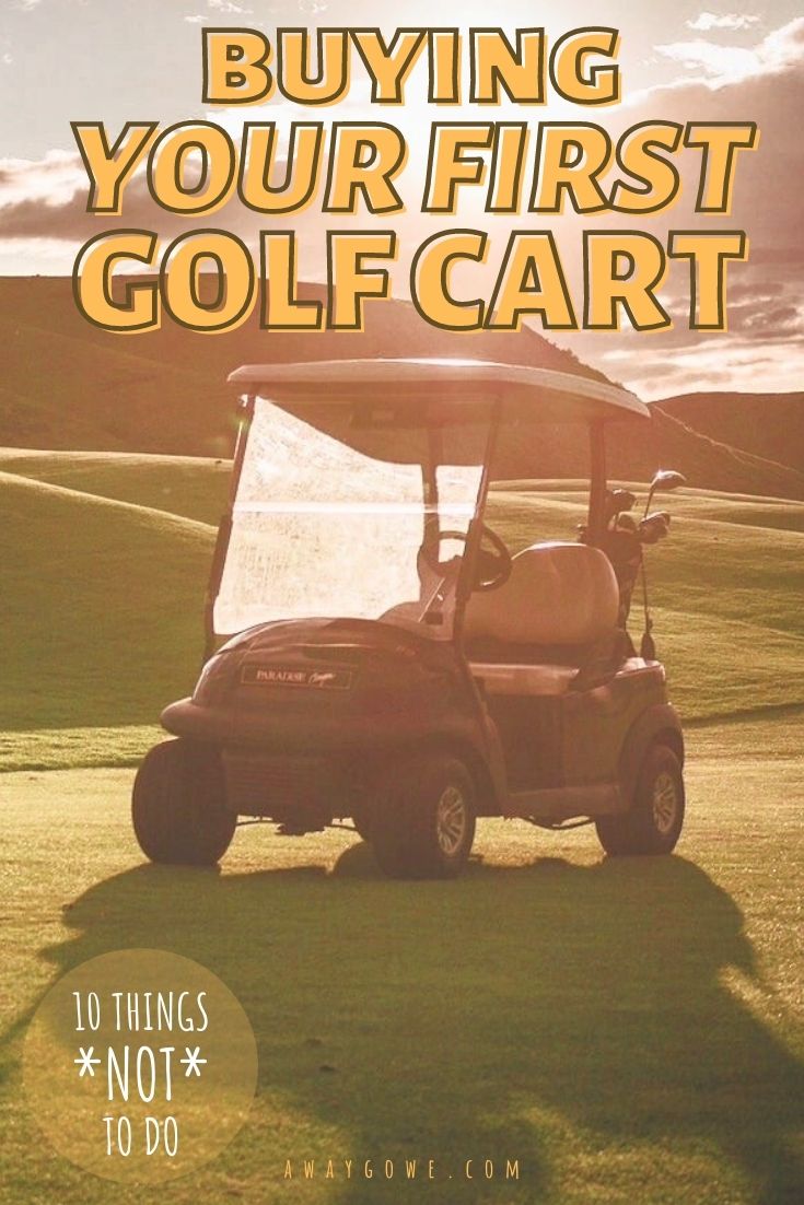 buying your first golf cart