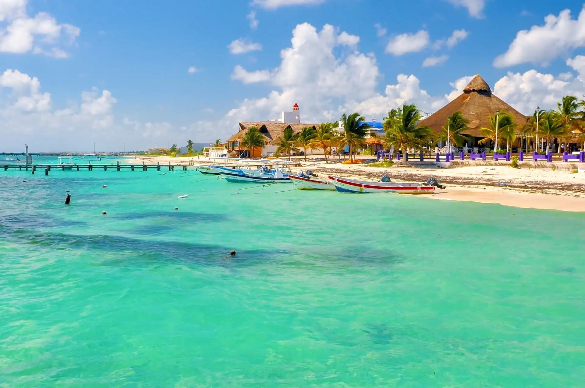 Puerto Morelos Mexico beach