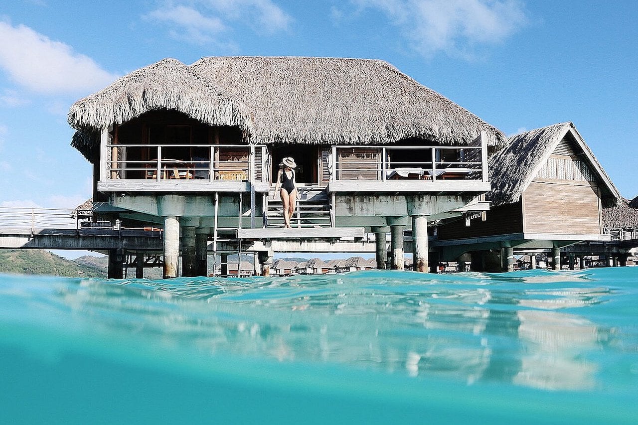 Four Seasons Bora Bora overwater bungalows