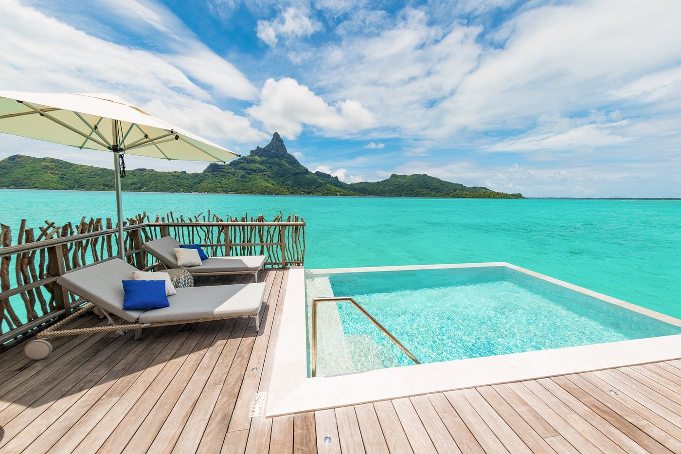 swimming pool and ocean