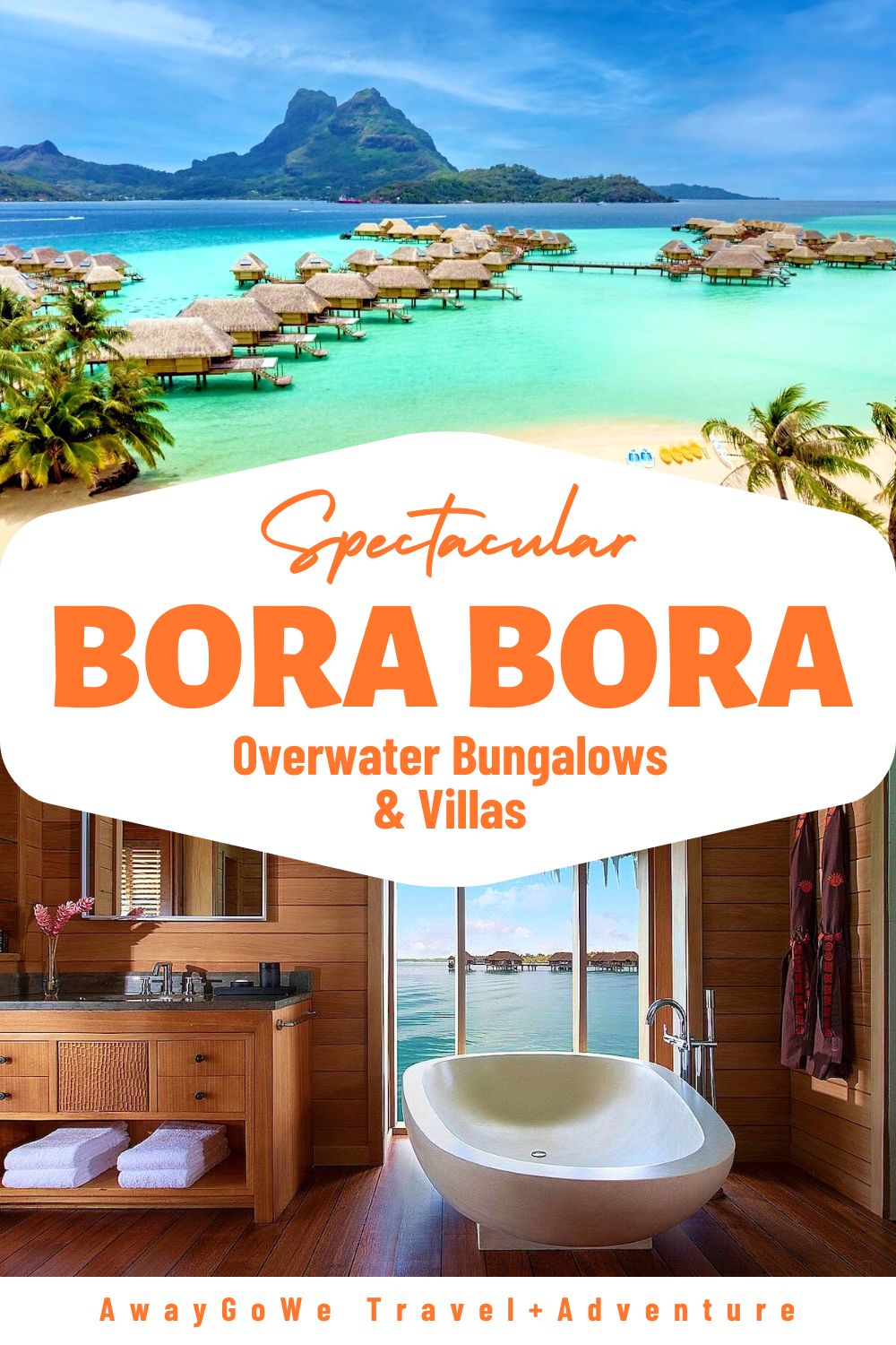 Bora Bora overwater bungalows