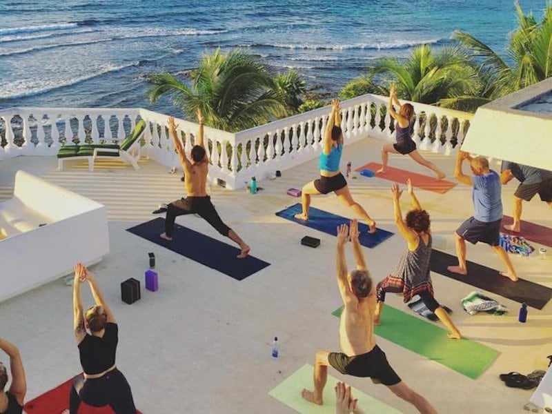 Mexico yoga retreat in Tulum