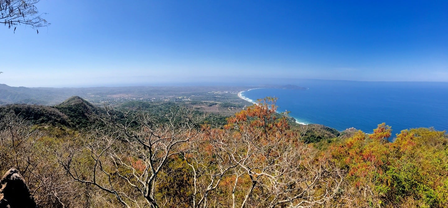ocean view from summit of Monkey Mountain