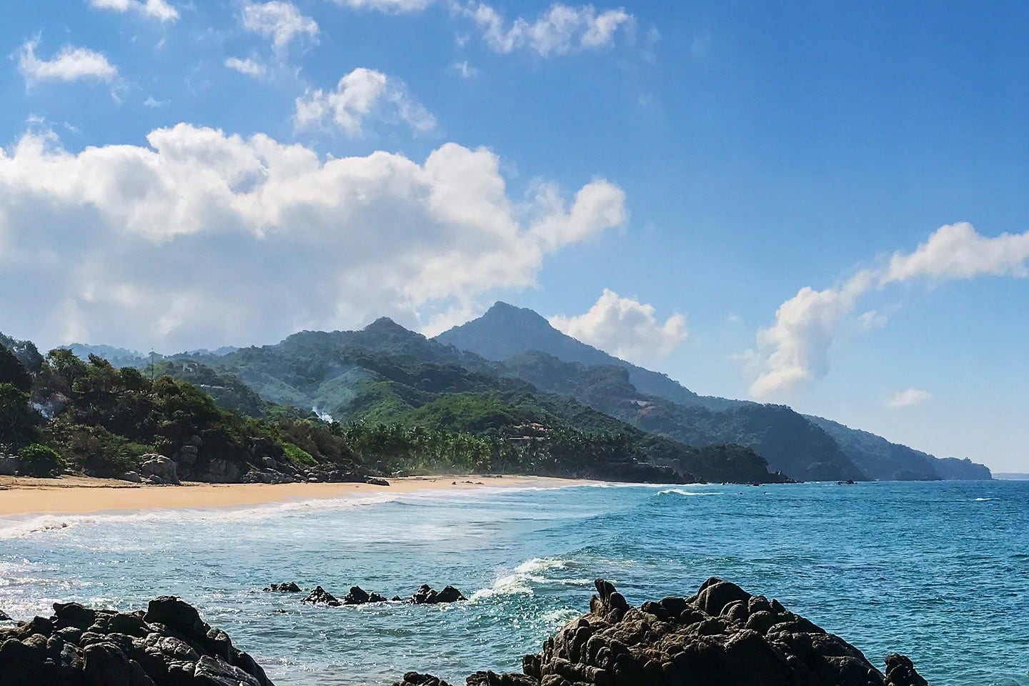 Cerro del Mono Monkey Mountain and Patzcuaro Beach near Sayulita, Nayarit