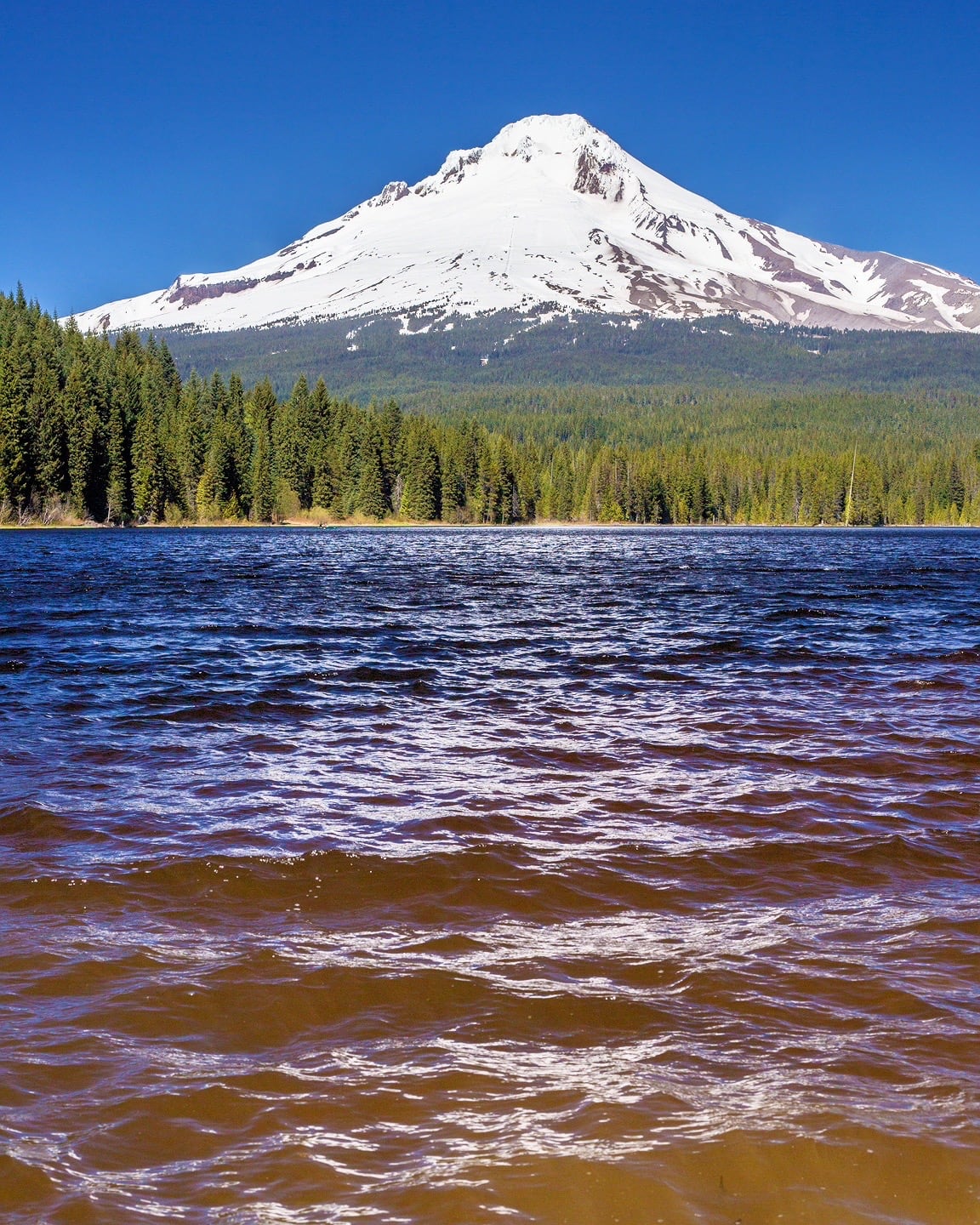 Trillium Lake and Mount Hood in Oregon