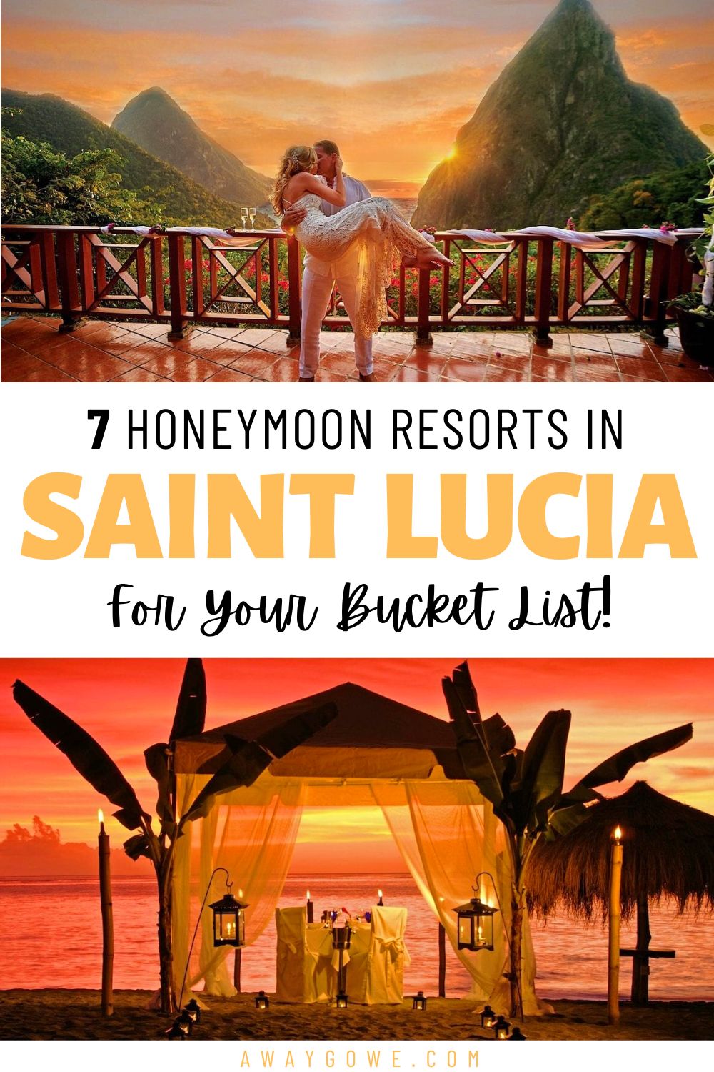 St Lucia honeymoon