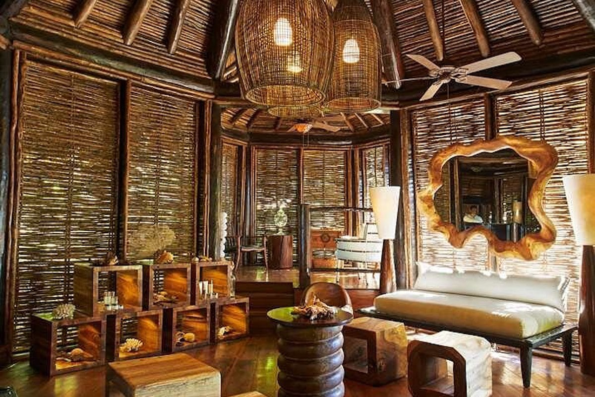 rustic style resort room