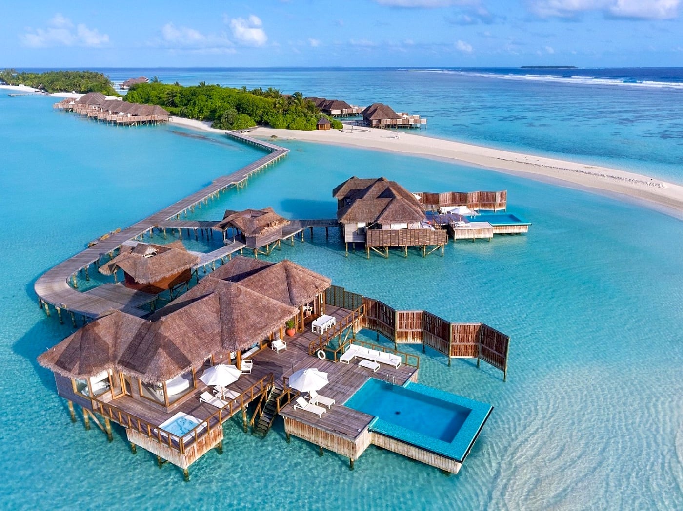 best bungalows over the water in the world