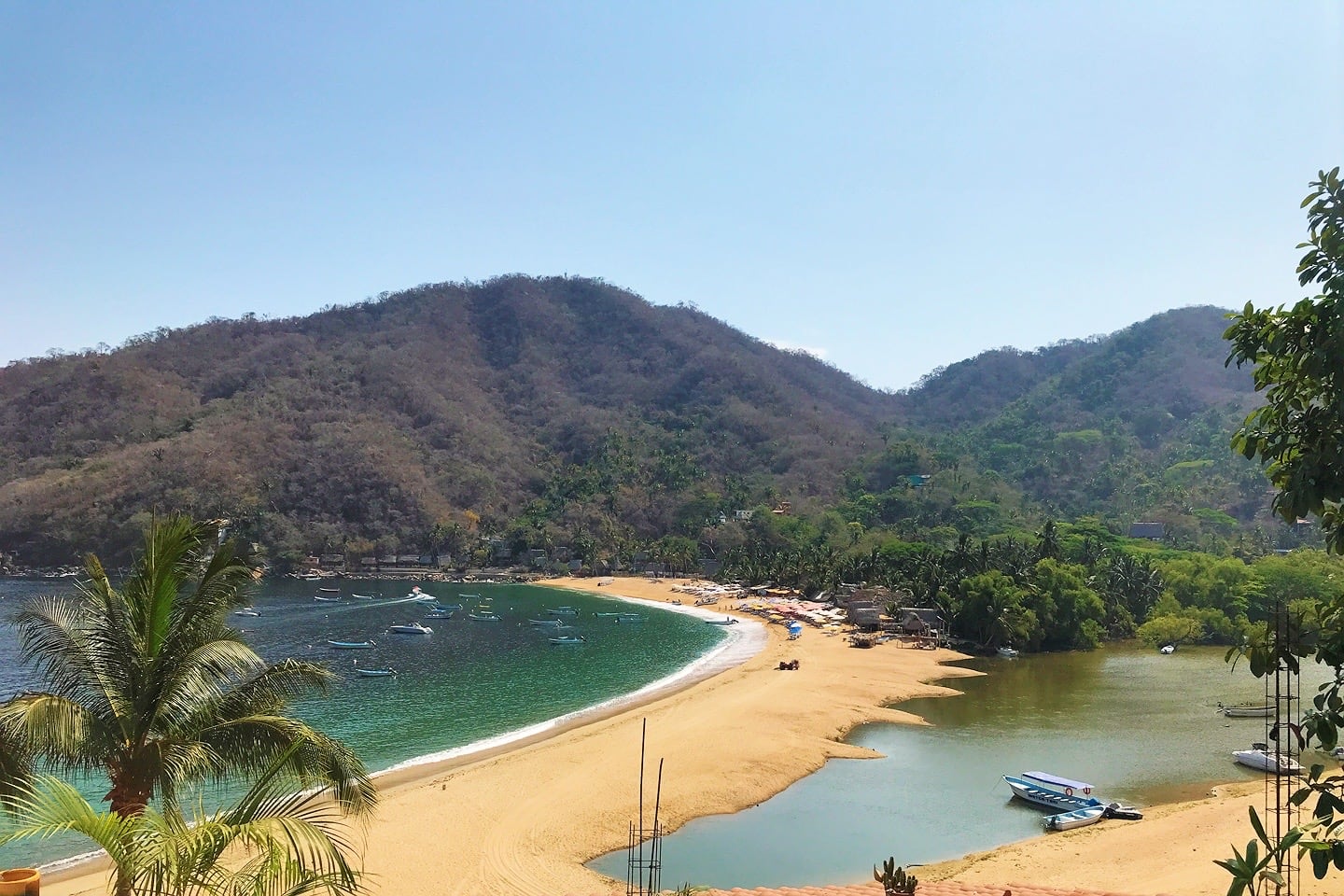 Yelapa lagoon and beach