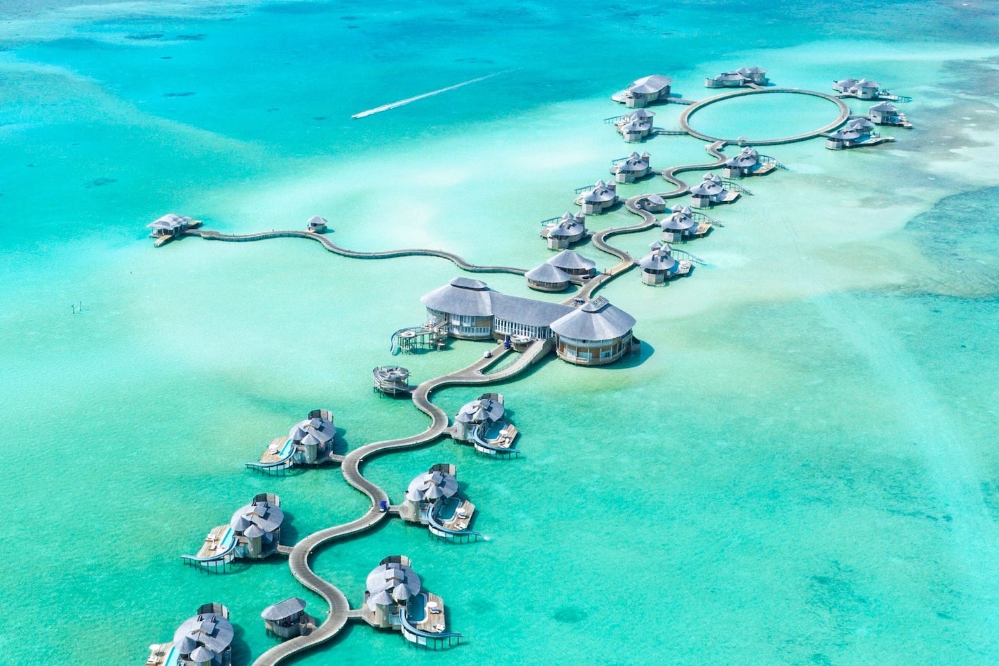 luxury on water villas in the Maldives