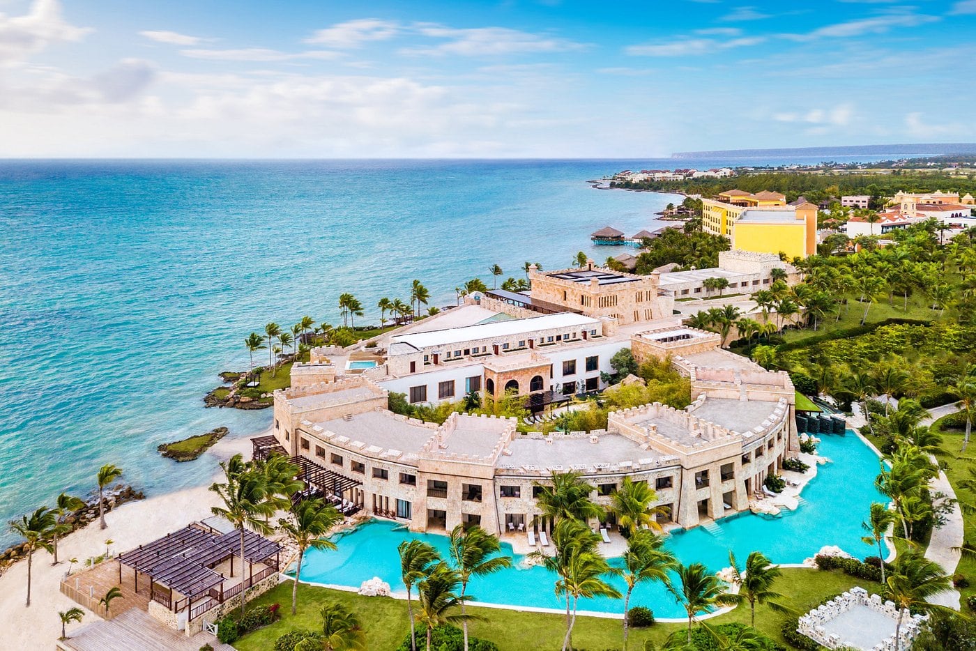 luxury resort in Caribbean