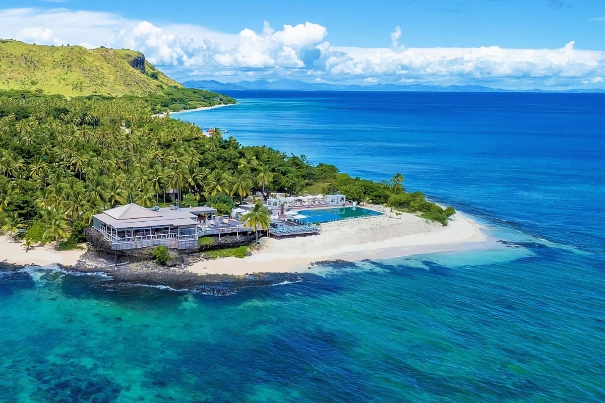 luxury resort in Fiji