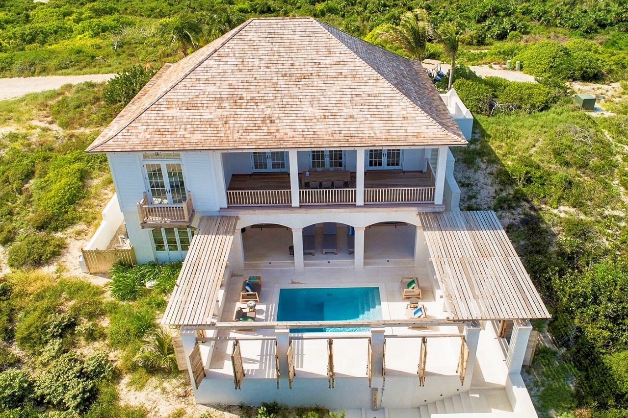 large vacation villa in Turks & Caicos