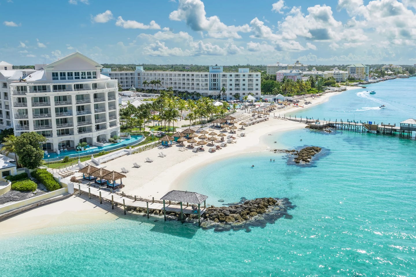 luxury resort in the Bahamas