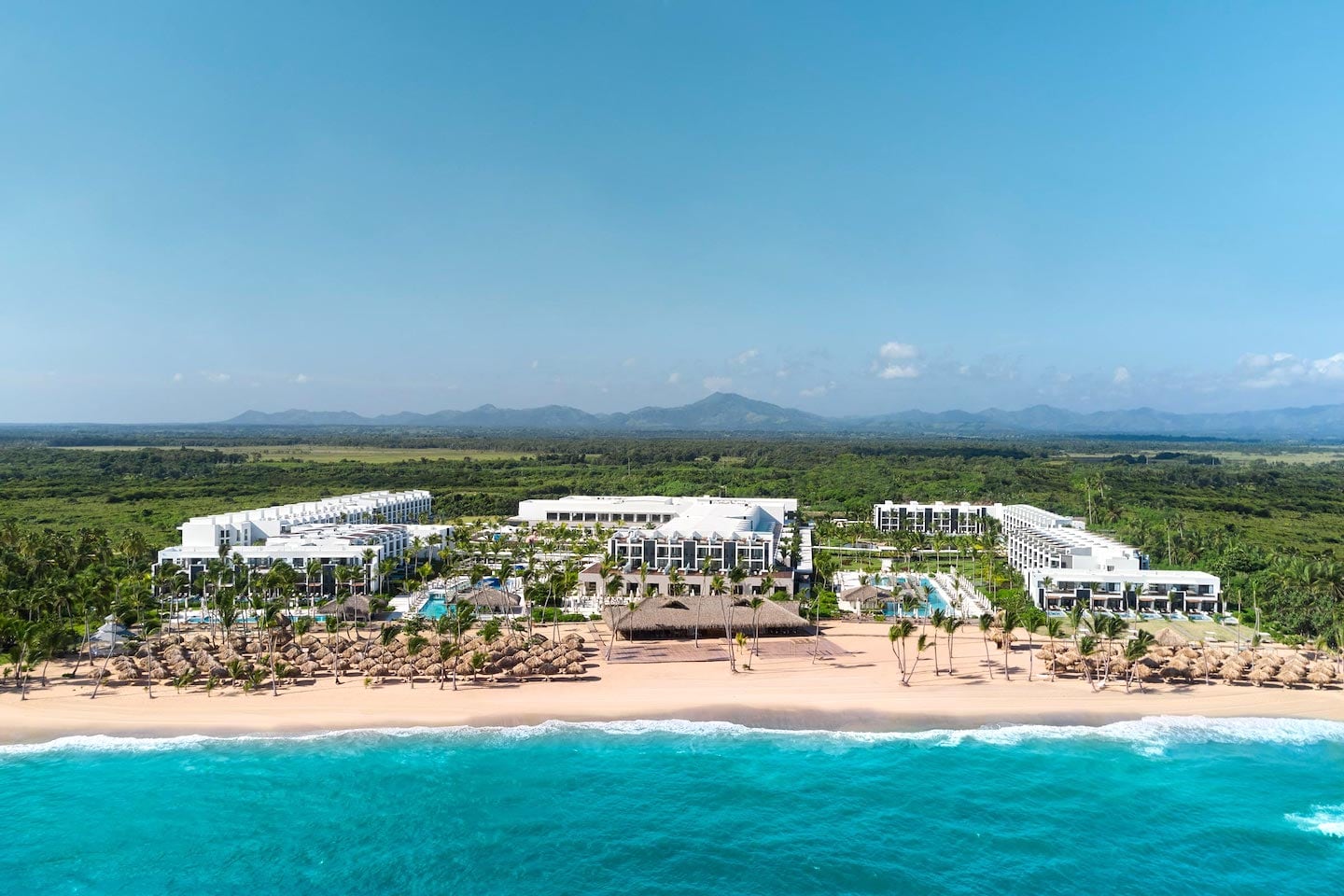 large luxury beach resort