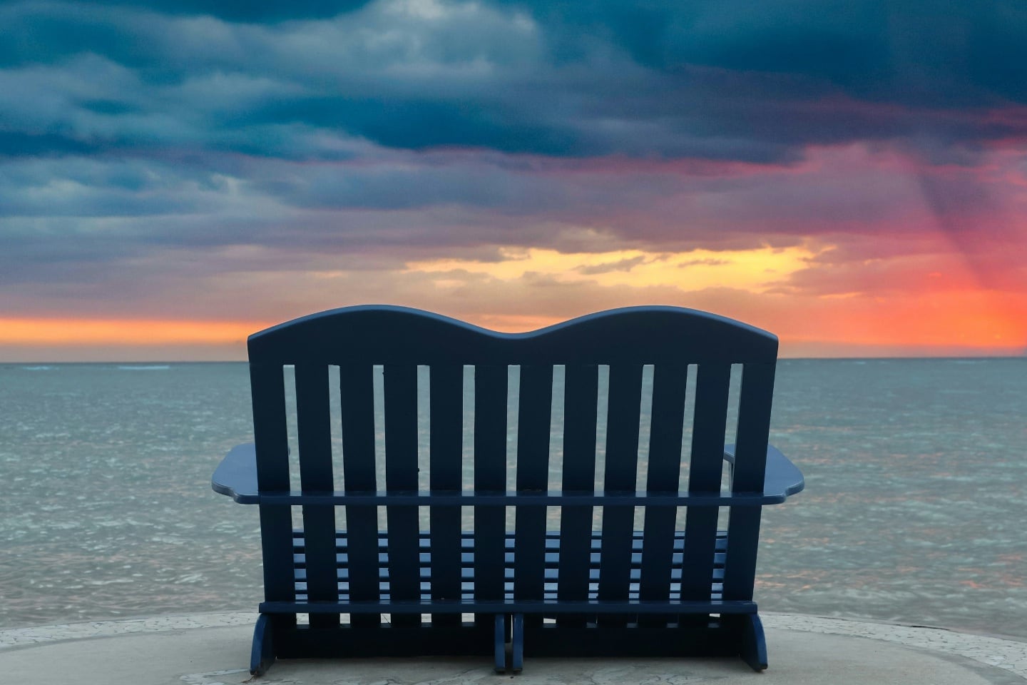 Chair for two at one of the best Jamaica adults only all inclusive resorts