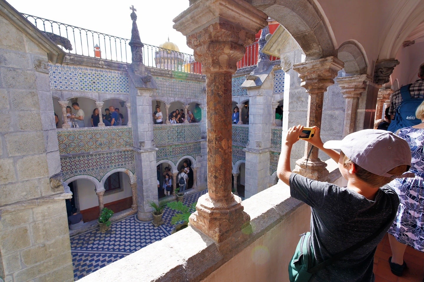 interior of the Palace of Pena
