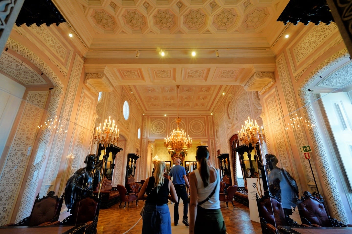 inside Pena Palace in Portugal