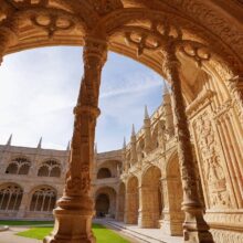 Jeronimos Monastery in Lisbon Portugal