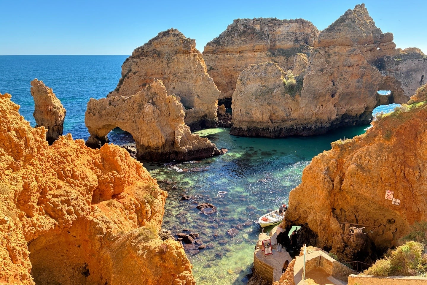small cove in Ponta da Piedade Lagos