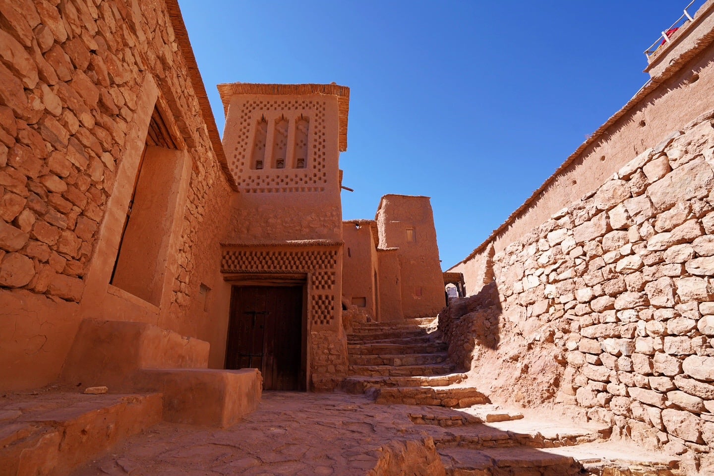 footpaths in the Ait Benhaddou ksar