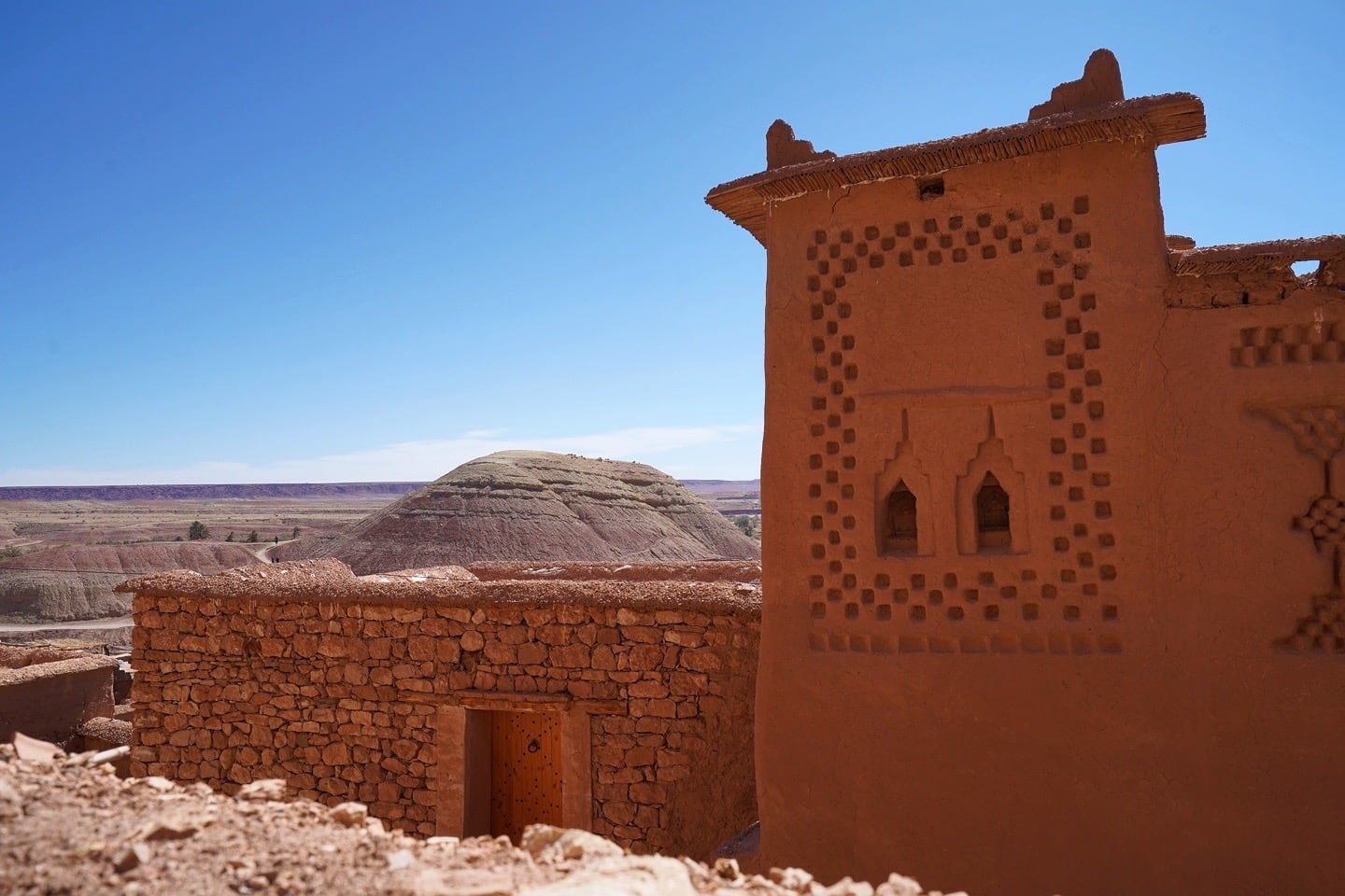 bud brick structure in Morocco