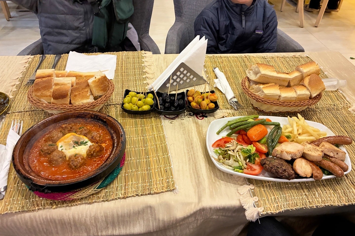 Morocco Berber food tagine and grilled meats