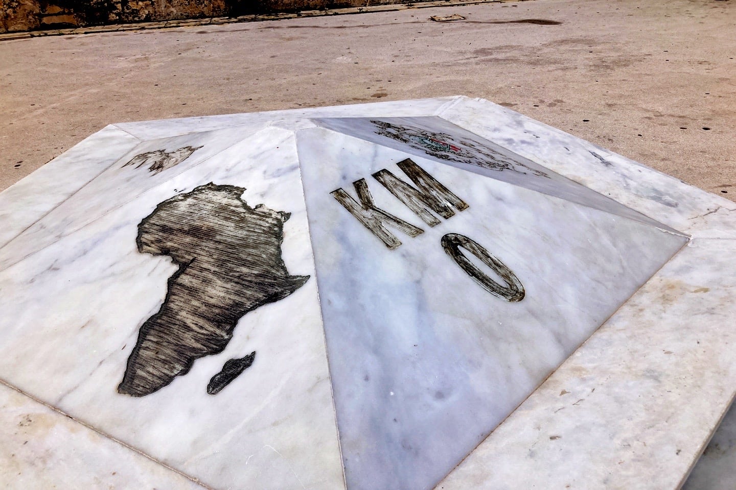 Africa KM 0 in Tangier