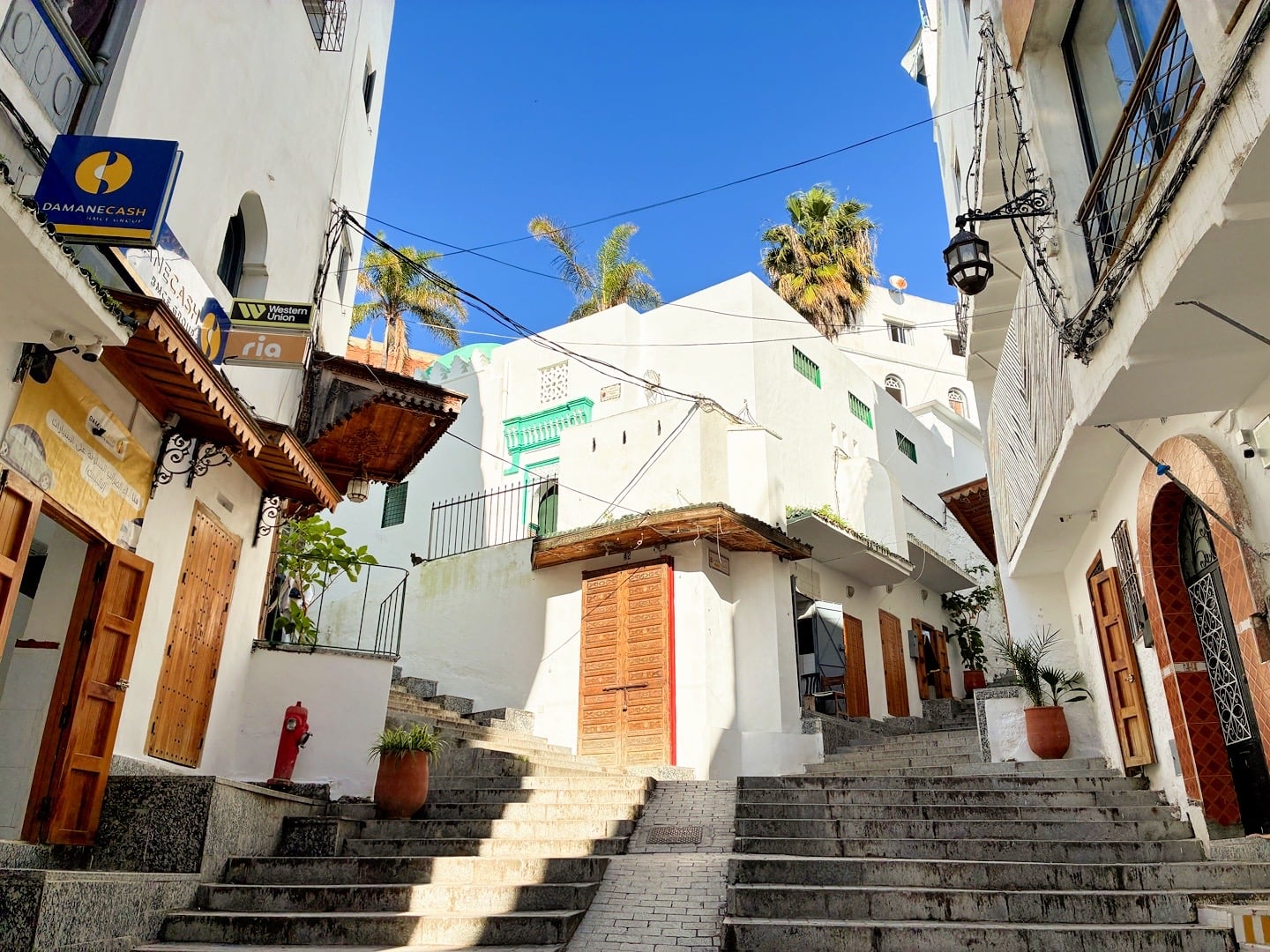 steps leading to kasbah
