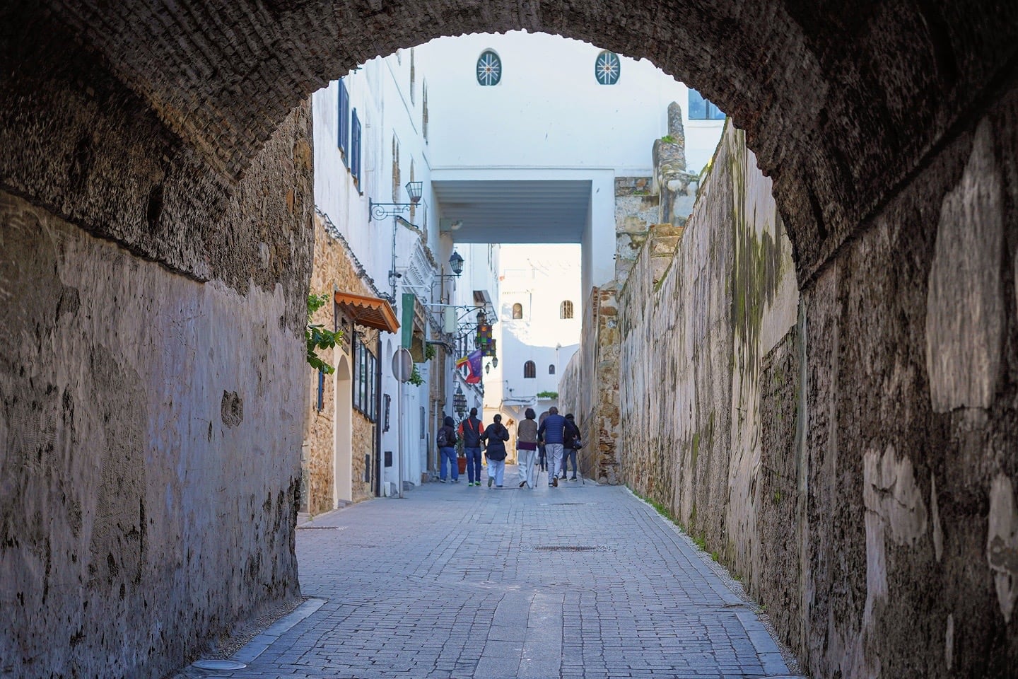 archway in Tangier Old City
