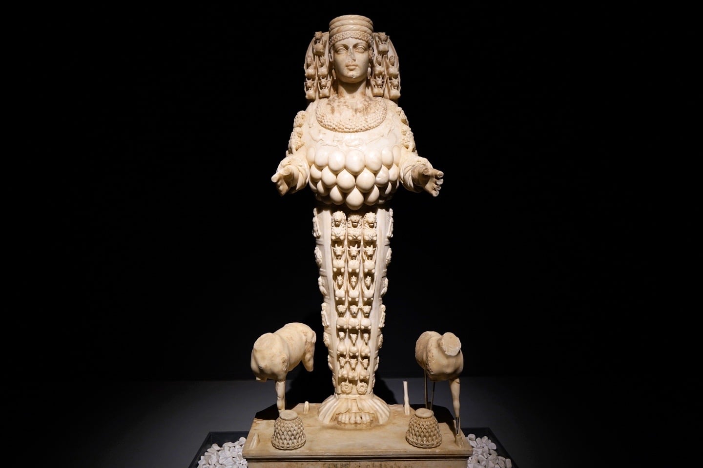 Great Artemis statue in the Ephesus Archeological Museum at Selcuk
