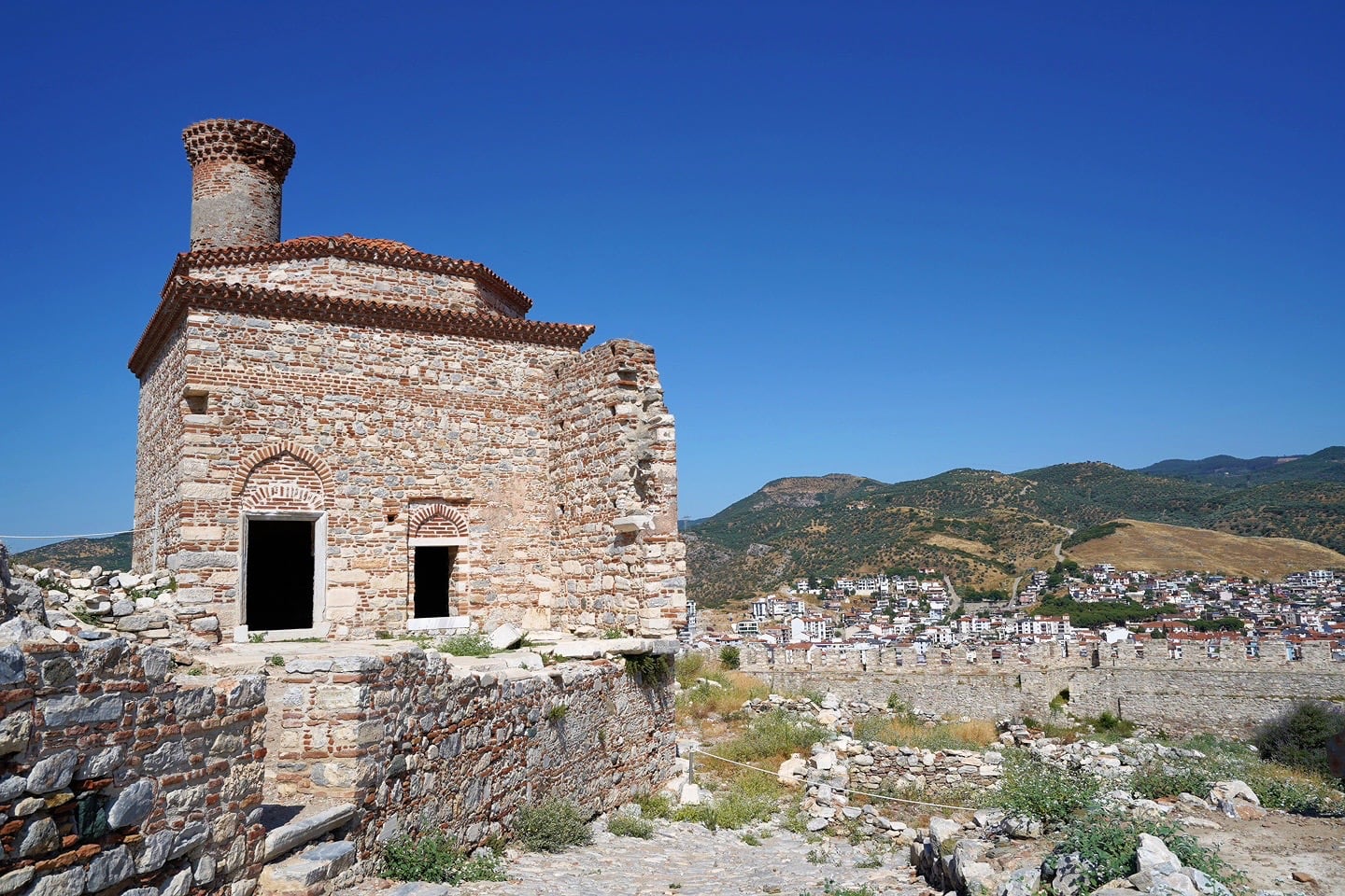 Ayasuluk Citadel in Selcuk Turkey
