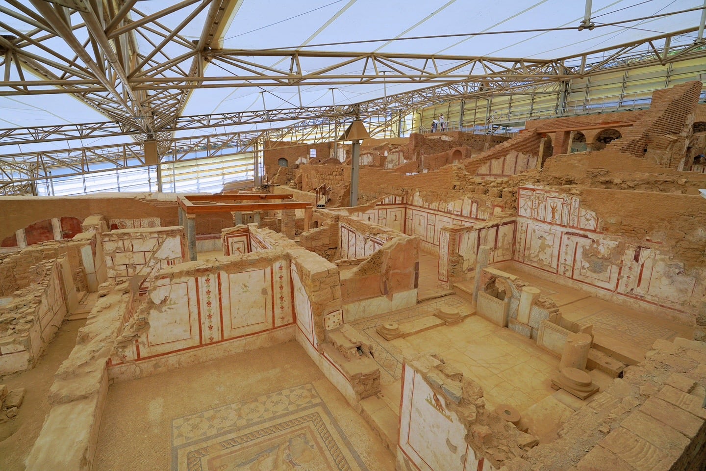 Terrace Houses at Ephesus in Selcuk Turkey