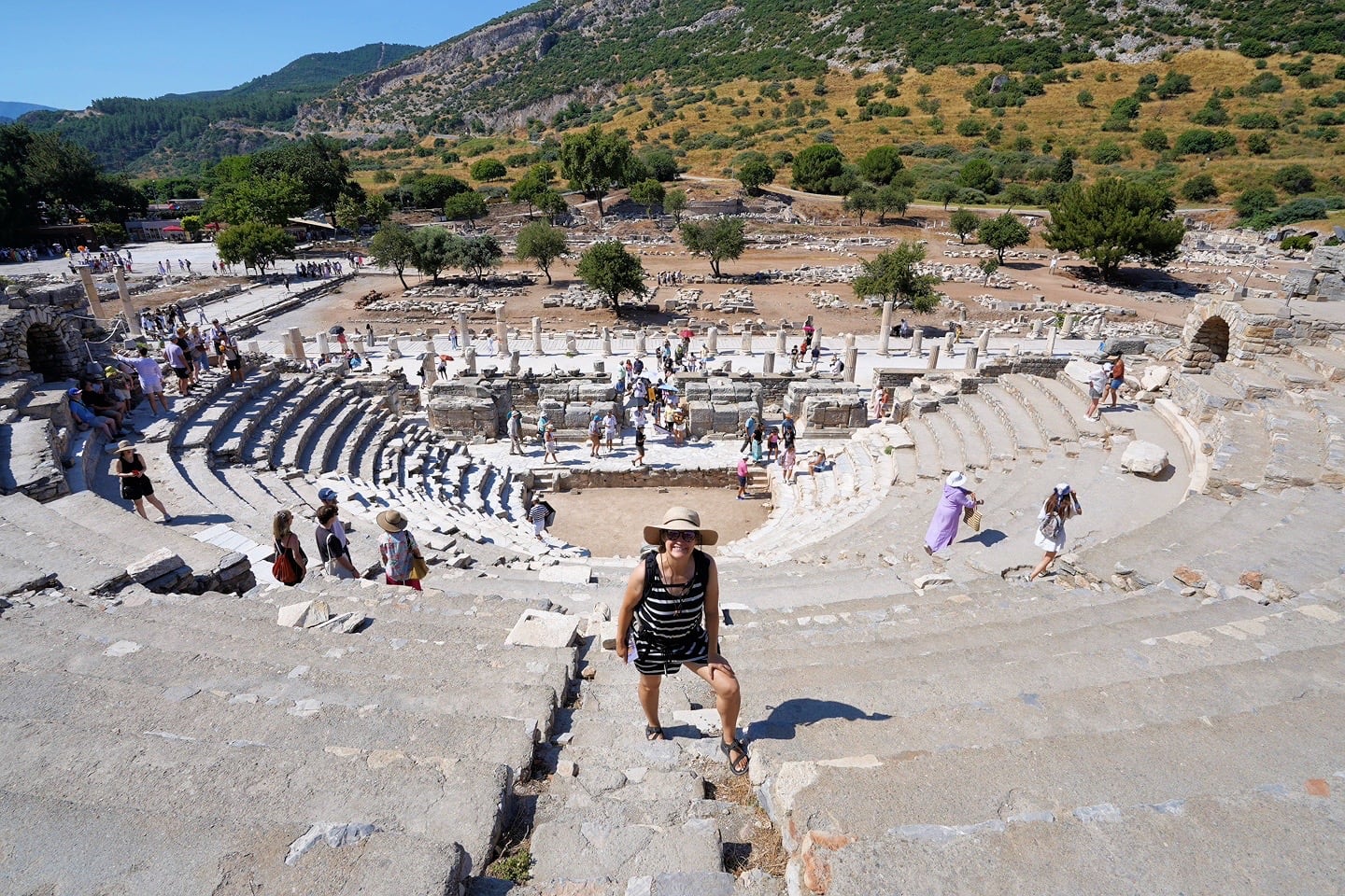 Odeon at Ephesus in Selcuk Turkey
