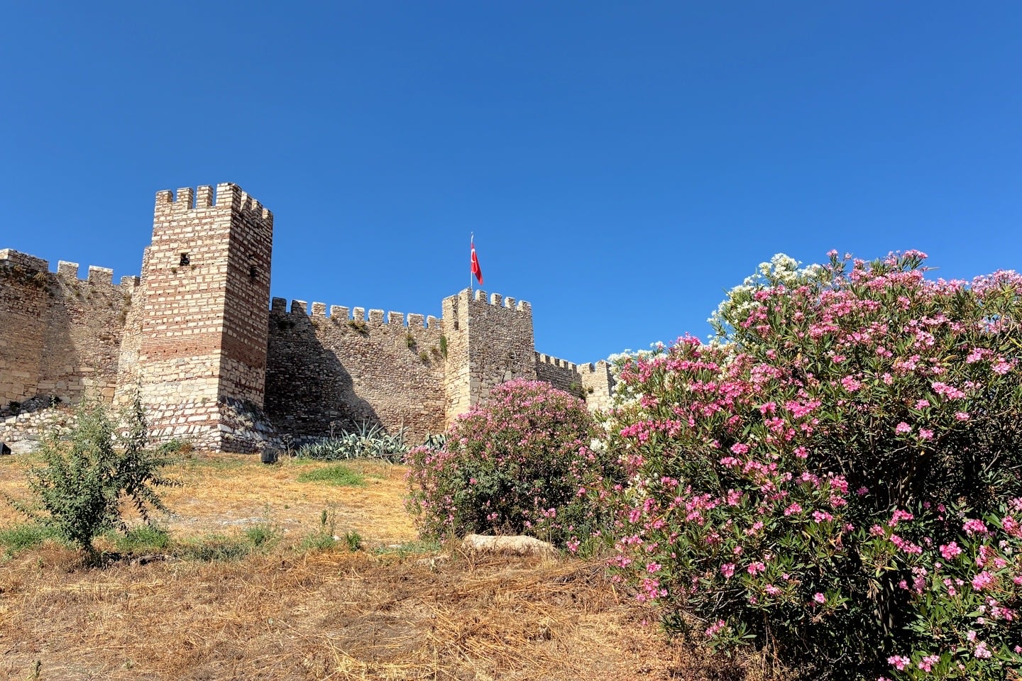 Ayasuluk Citadel in Selcuk Turkey