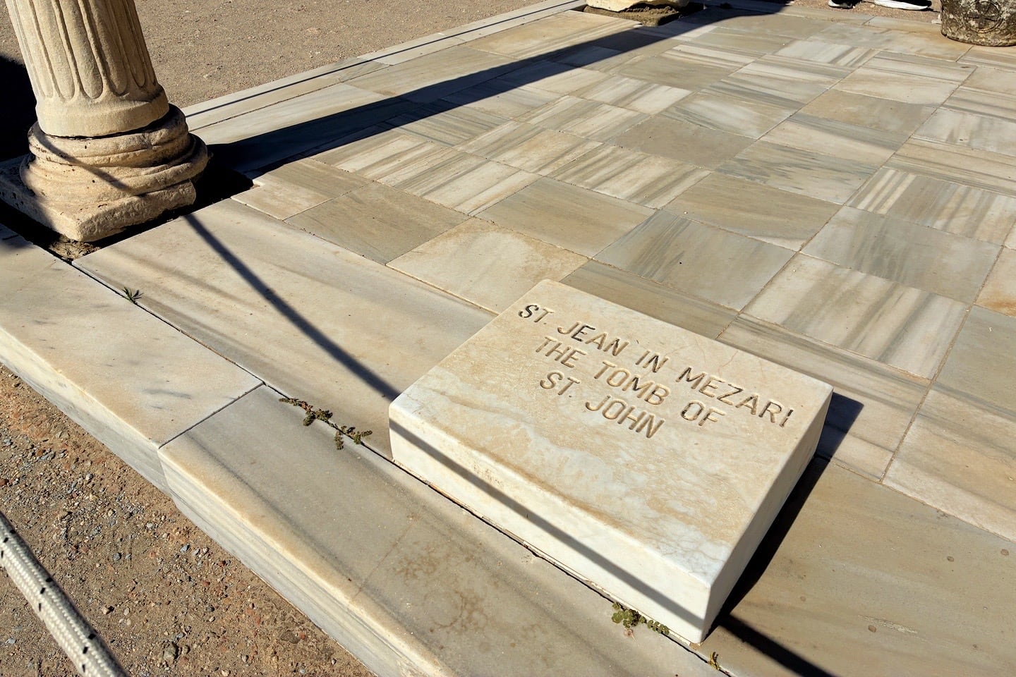 tomb of St. John in Selcuk Turkey