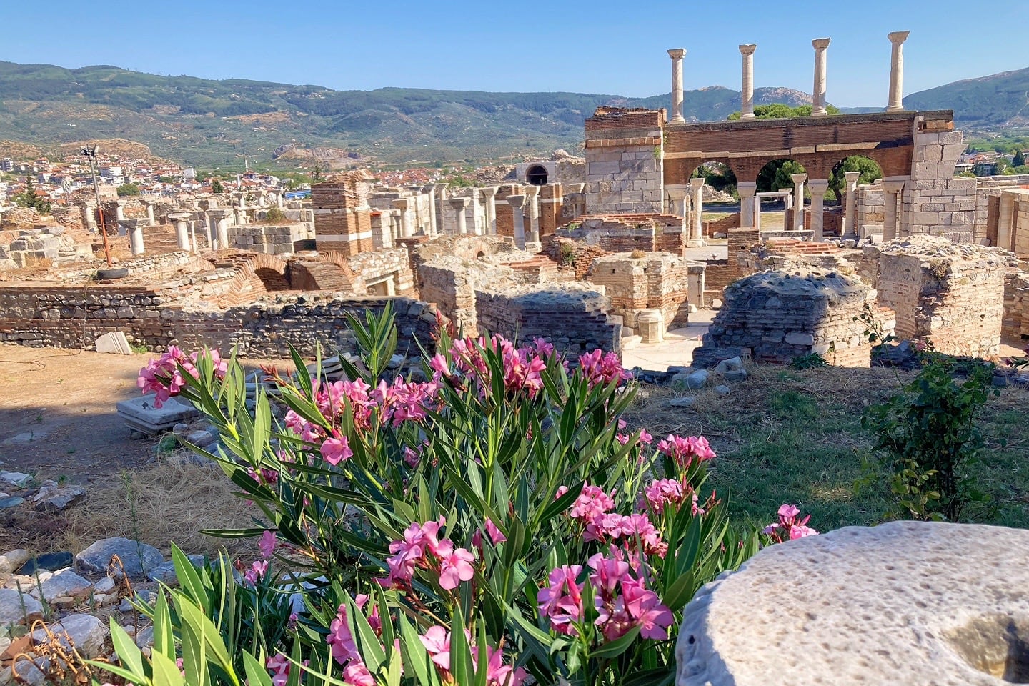 Basilica of St John in Selcuk Turkey