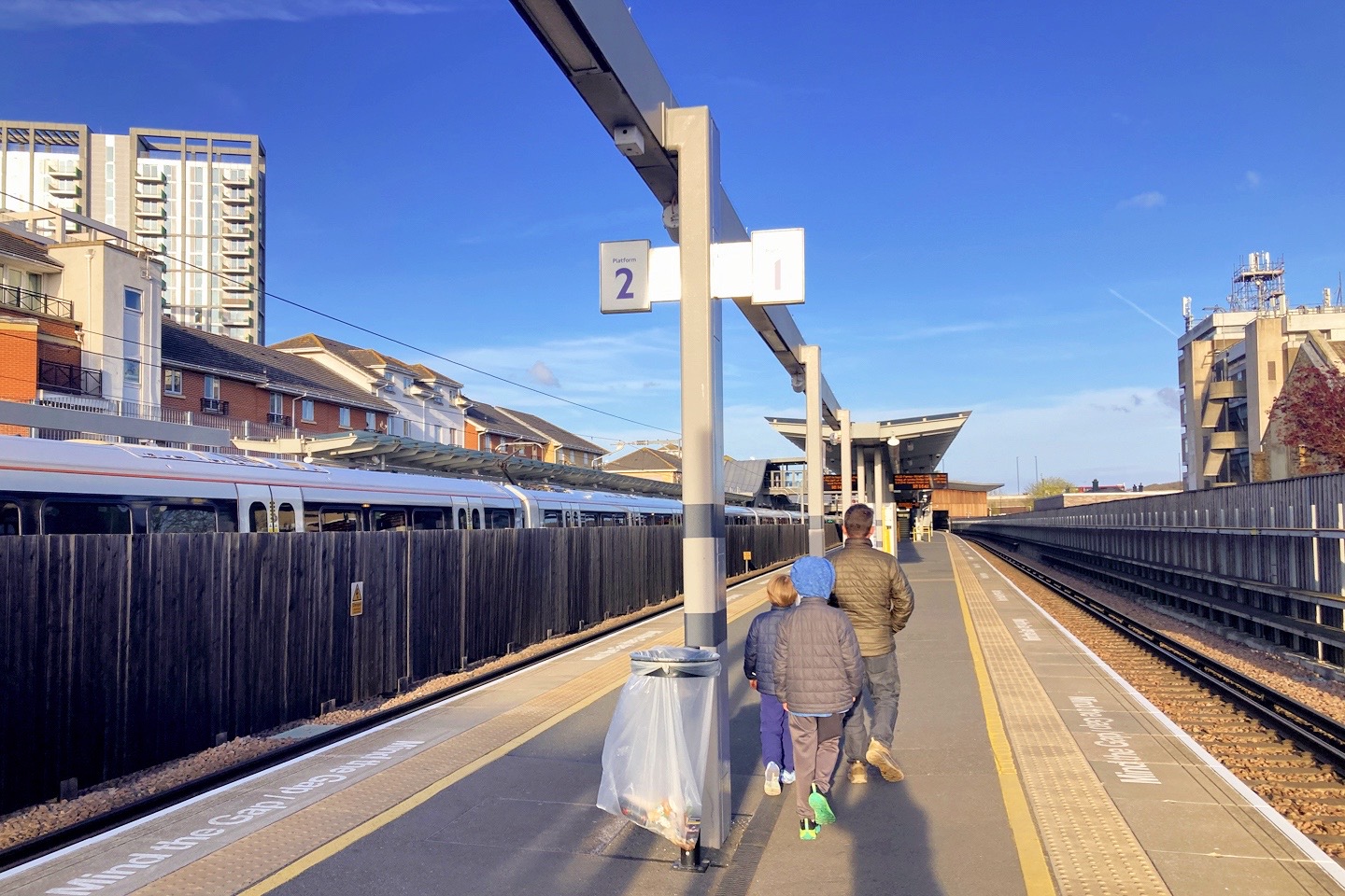 train station on the way from London to Windsor Castle