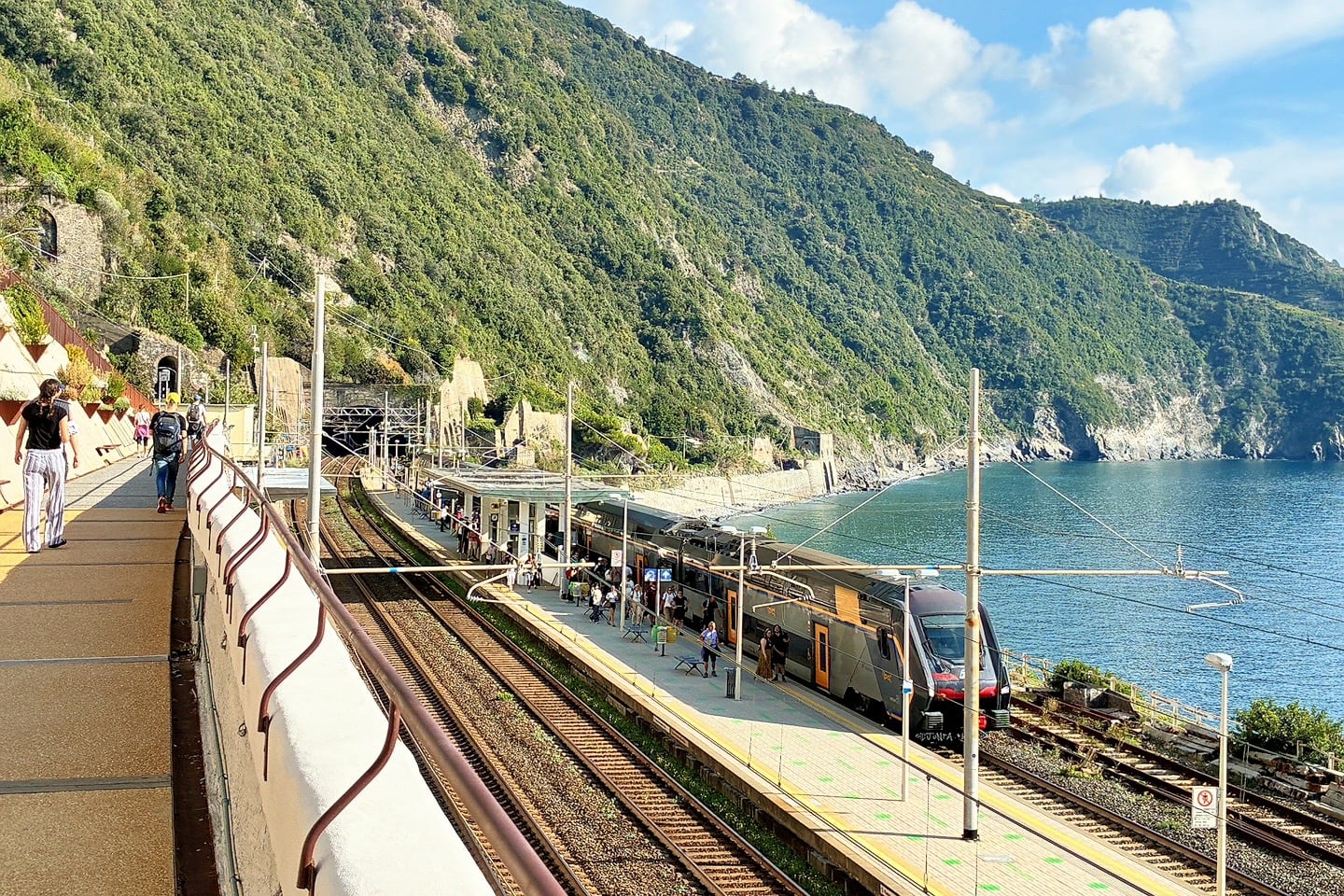 train station Cinque Terre Italy