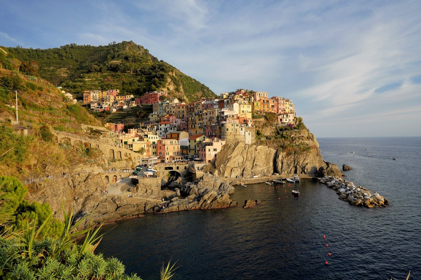 Manarola viewpoint Cinque Terre Italy