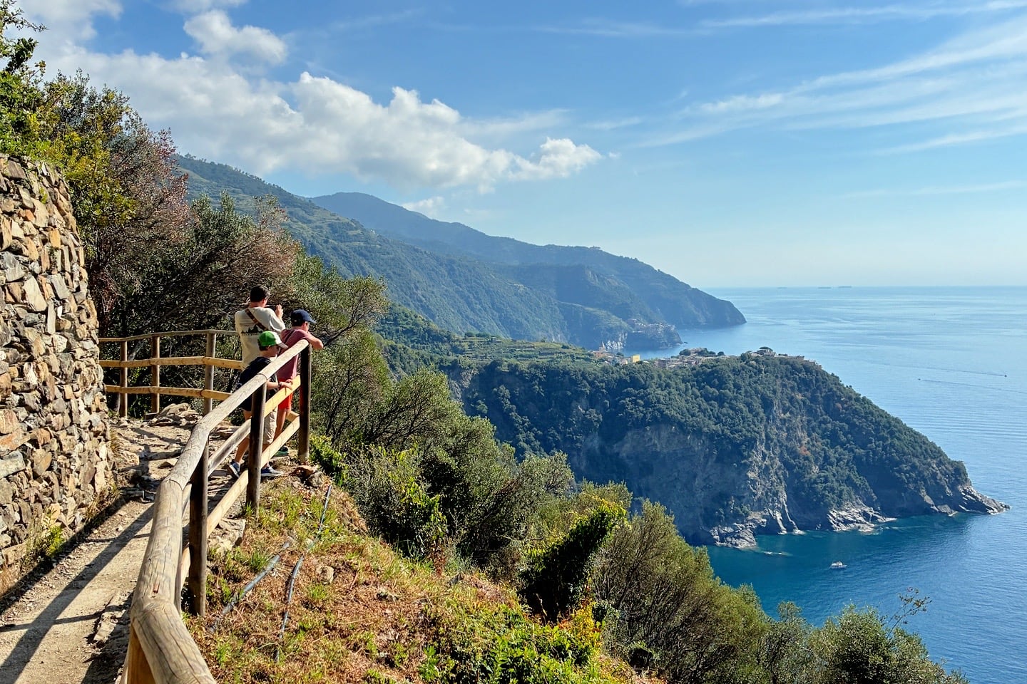 hiking path Blue Trail Sentiero Azzurro Cinque Terre Italy