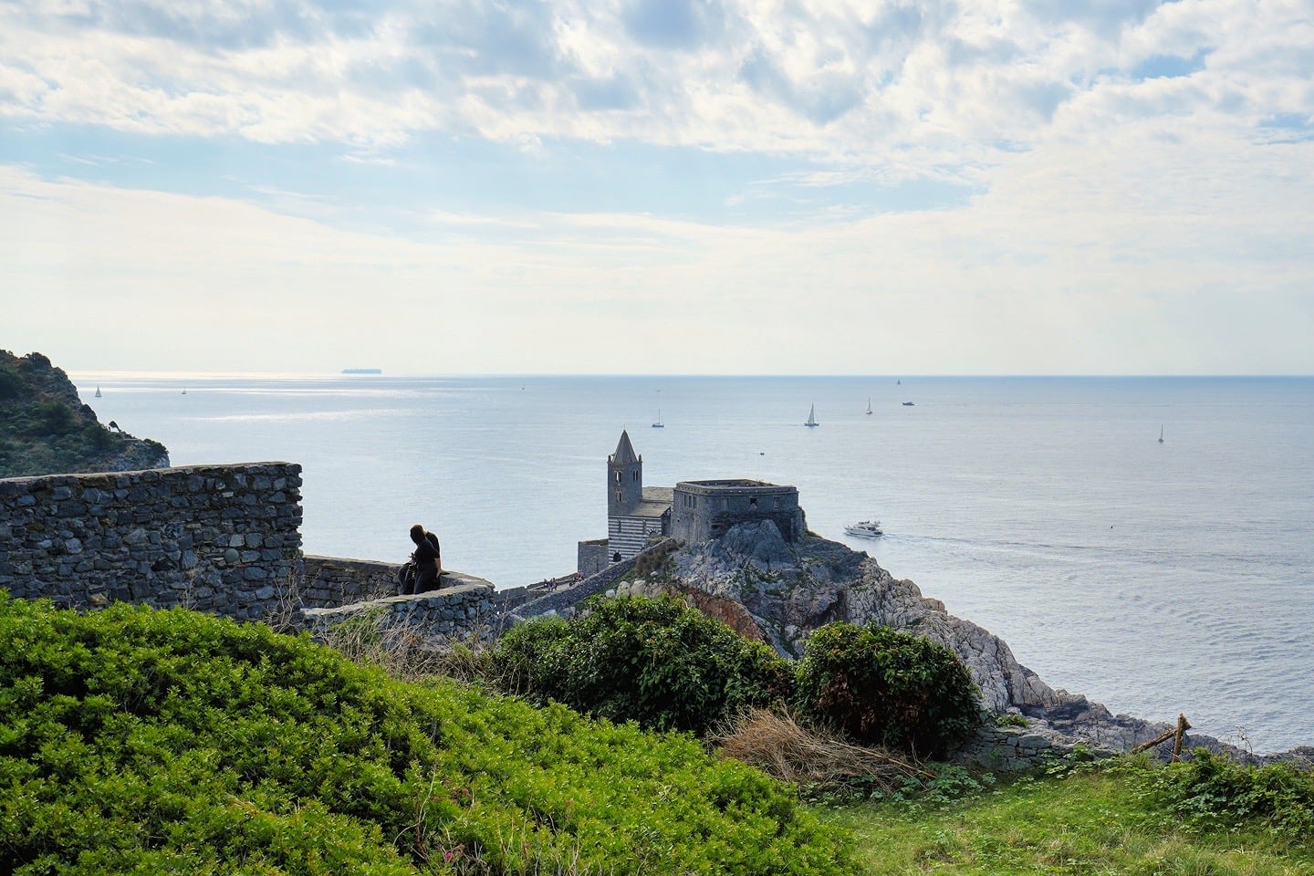 View of San Pietro Church from Doria Castle