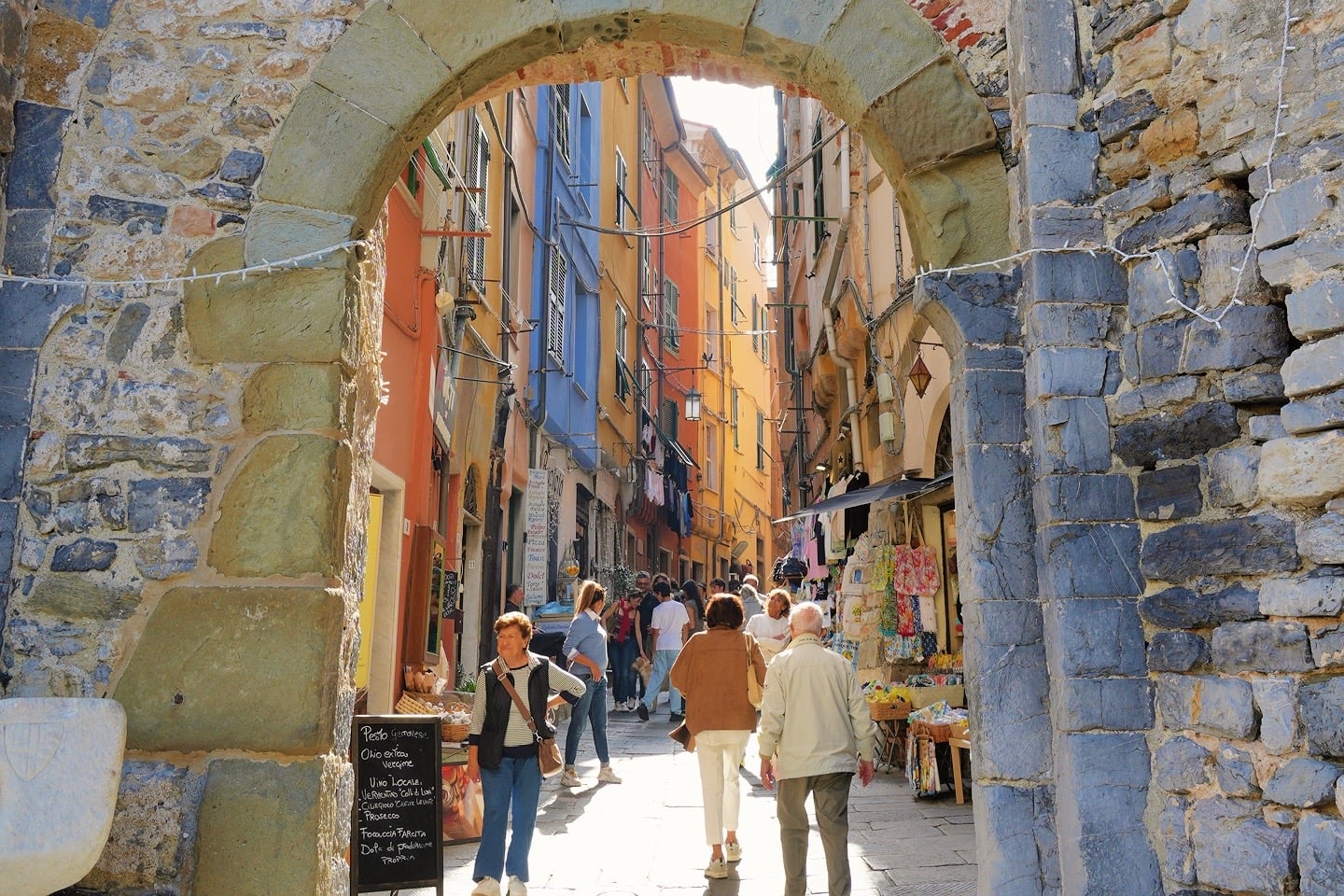 old town streets and things to do in Portovenere Italy