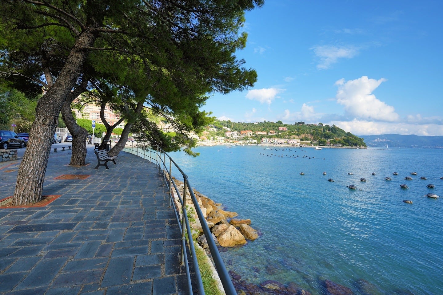waterfront walk Portovenere Italy