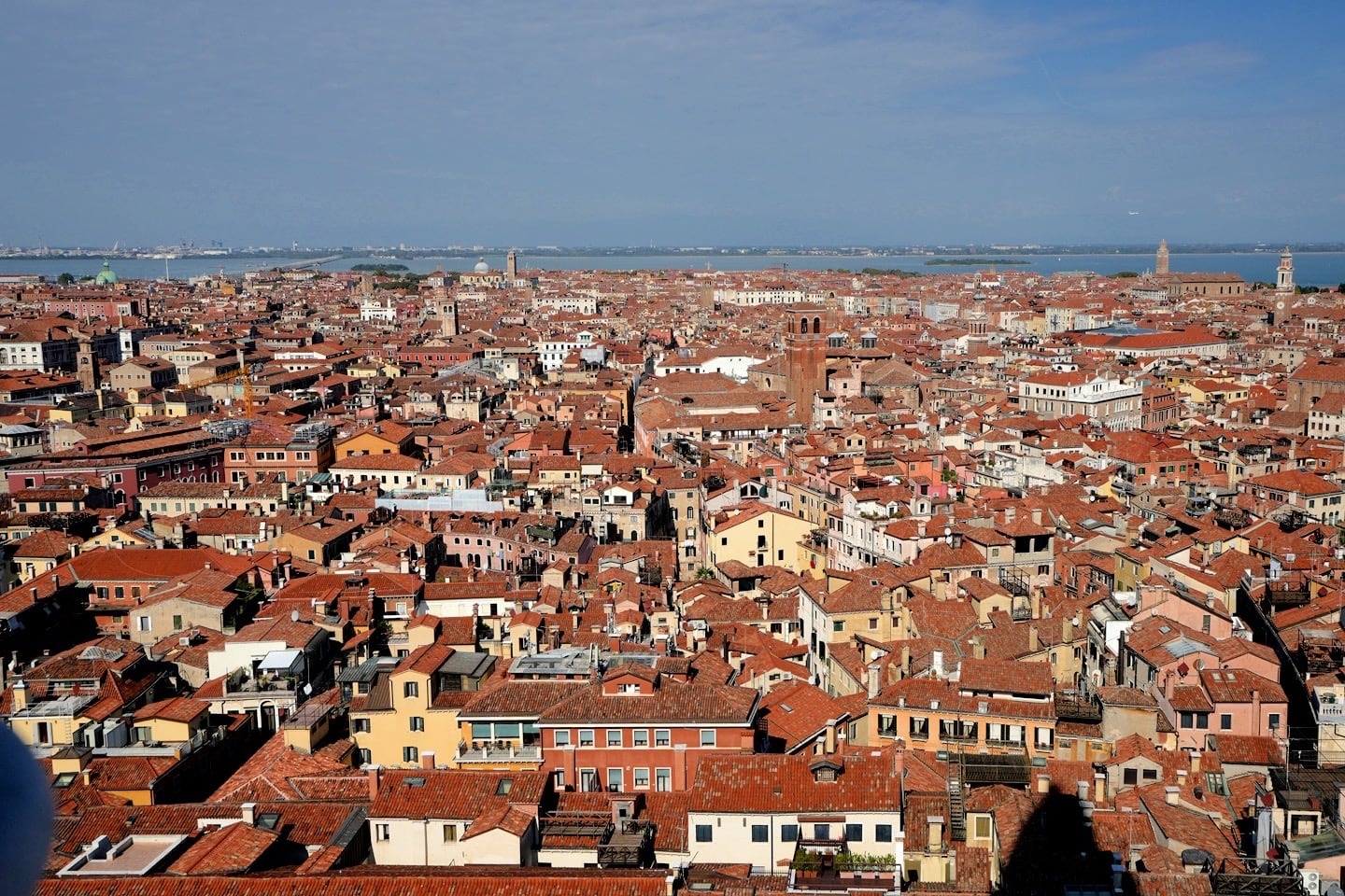 View from St Marks Campanile best things to do in Venice Italy